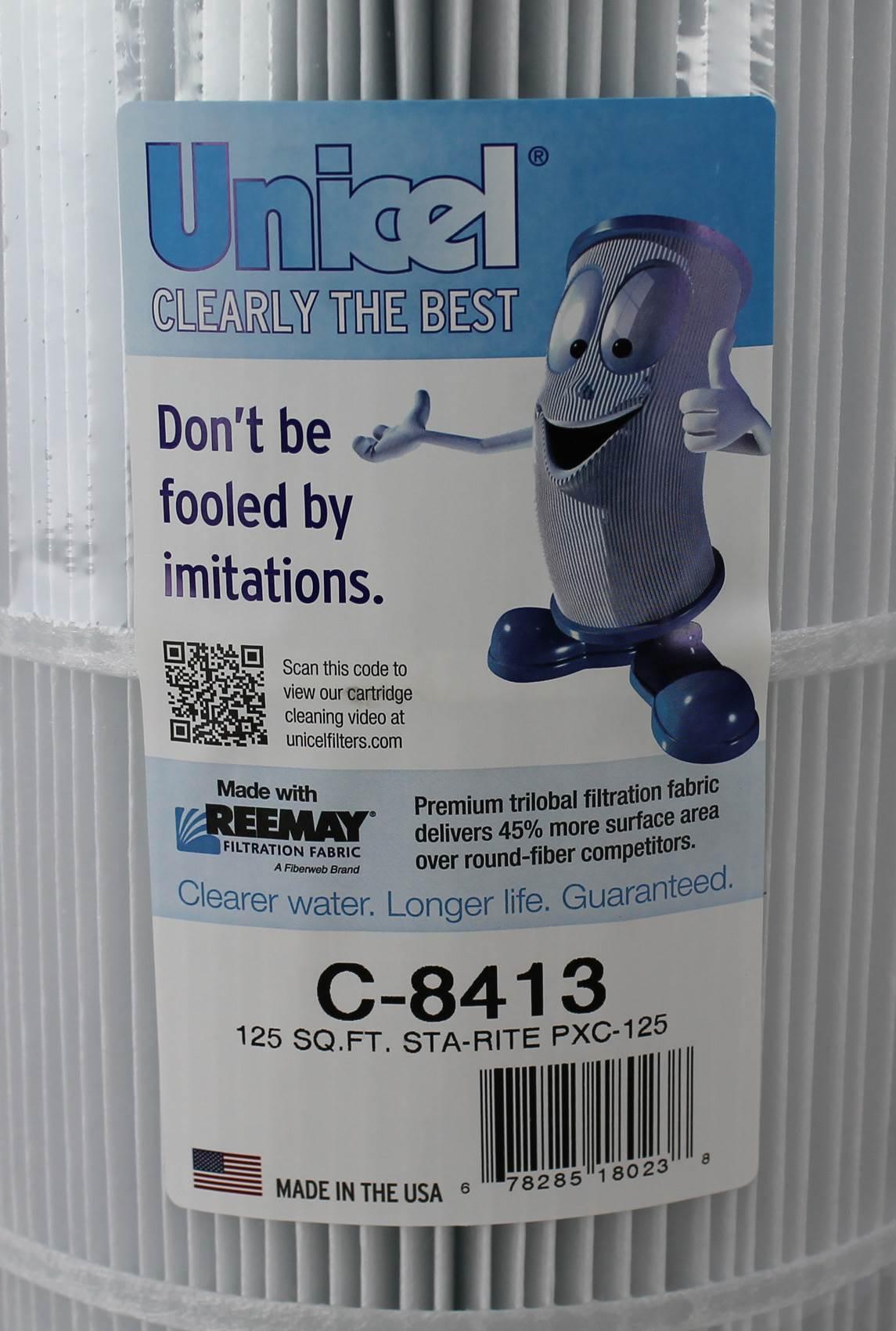 4) new unicel c-8413 pool spa replacement cartridge filters 125 sq ft sta-rite
