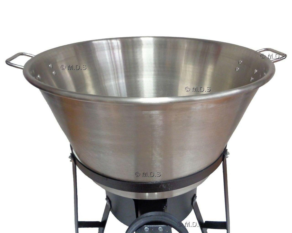 XL Cazo Para Carnitas  Steel SET with Burner & Stand Outdoors Cooking