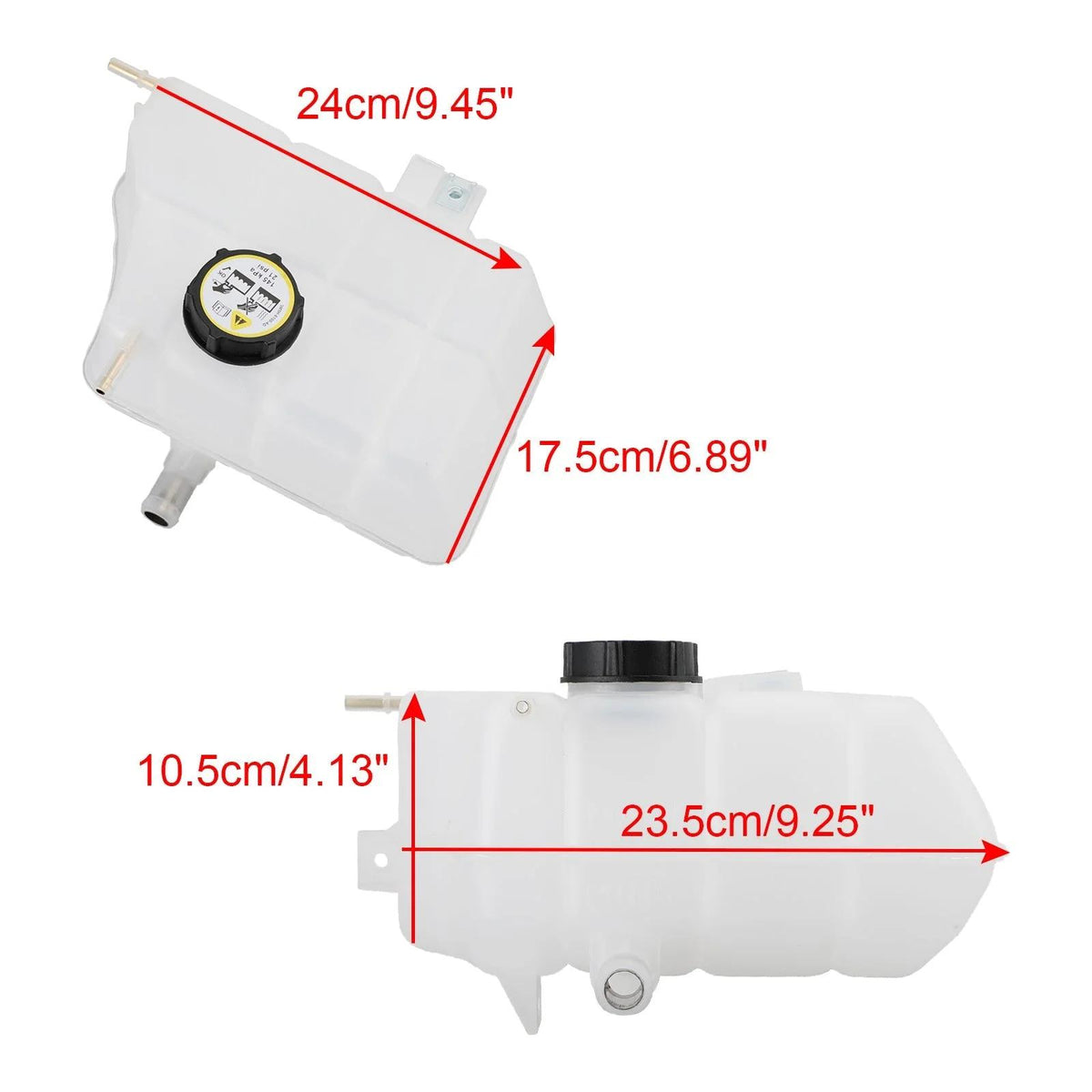 Ford Ranger PX Coolant Overflow Bottle Tank UK0115350 Generic