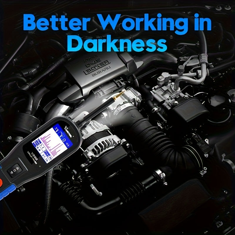 V200 Automotive Circuit Probe Teste, AC Voltage, DC Voltage, Diode Test, Resistance Check, Electrical System Test Tool, Power Circuit Tester