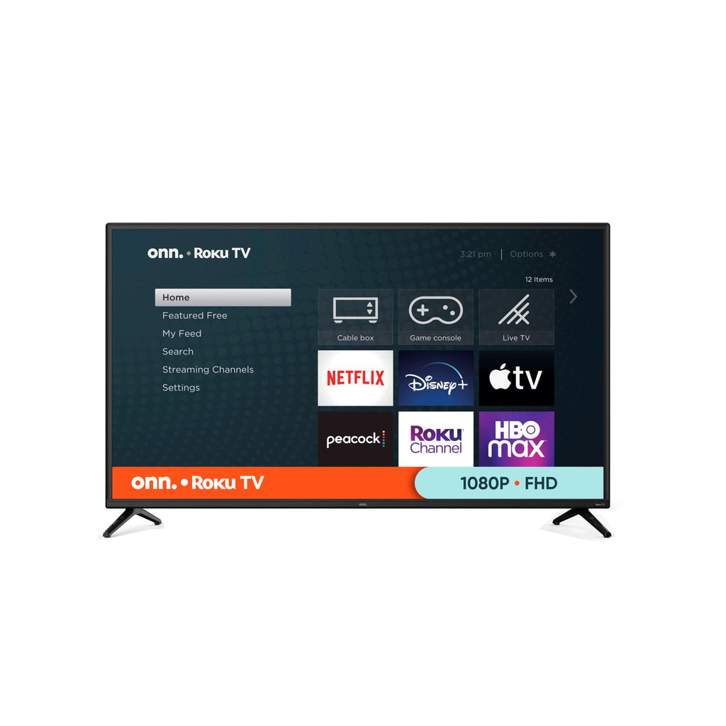 onn. 42” class fhd (1080p) led roku smart tv (100068372)
