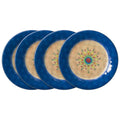 MerisellaSet of 4 Outdoor Melamine Dinner Plates