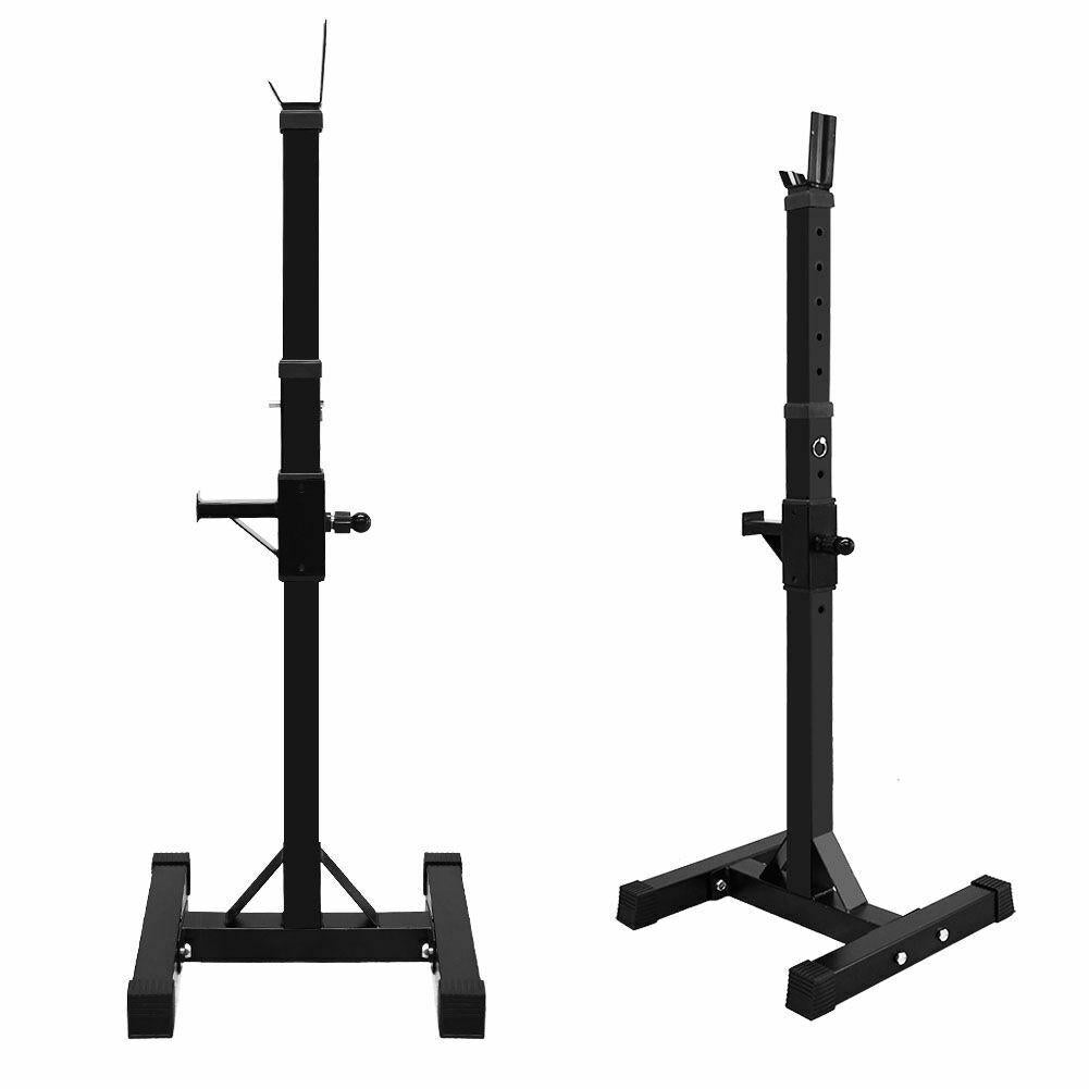 Brand Adjustable Squat Rack Bench Press Power Weight Rack Lifting Barbell Stand Home