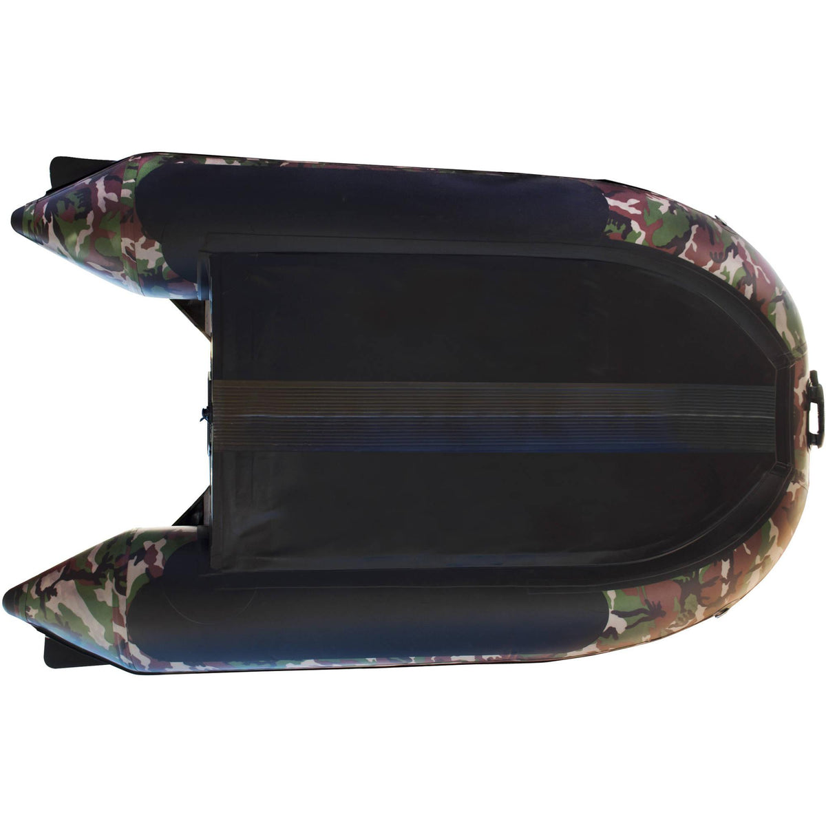ALEKO Inflatable Boat - Aluminum Floor - 3-Person - 8.4 Feet - Camouflage
