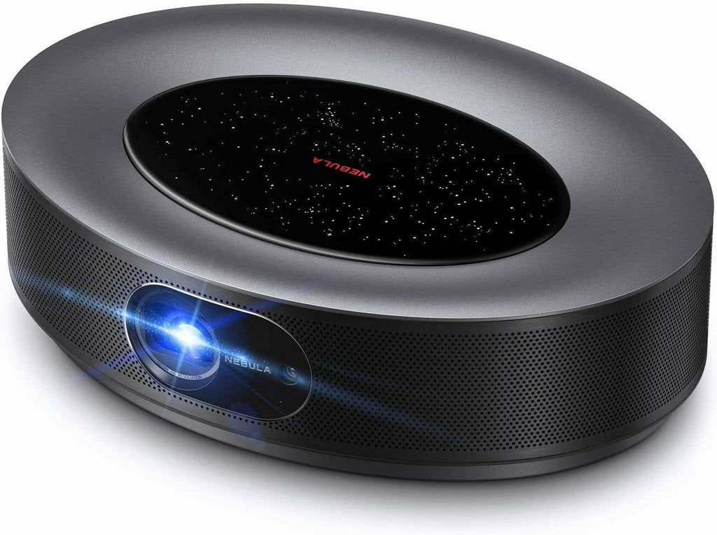 nebula cosmos max 4k uhd projector android tv 9.0 dolby home theater 3d audio