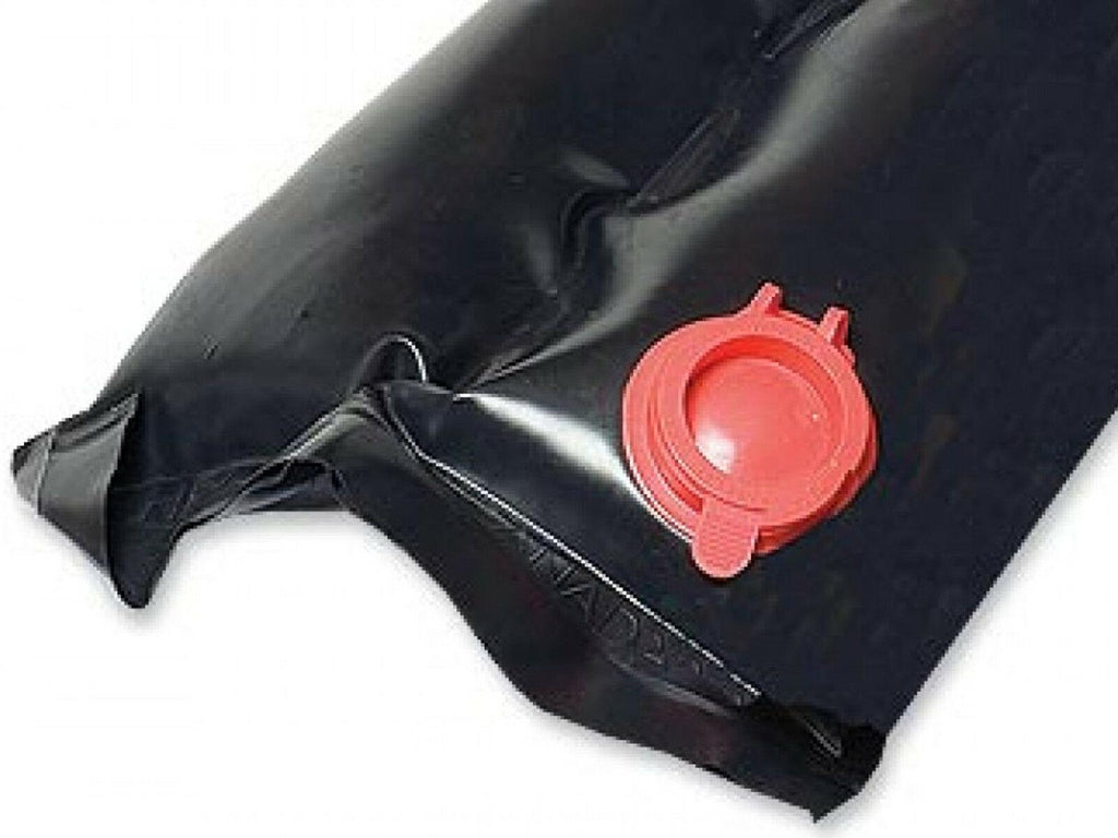 buffalo blizzard 30 x 50 rectangle black mesh swimming pool winter cover w/ tube