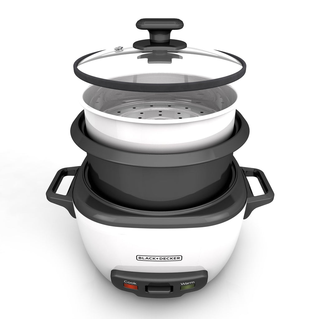 14-Cup Rice Cooker, White