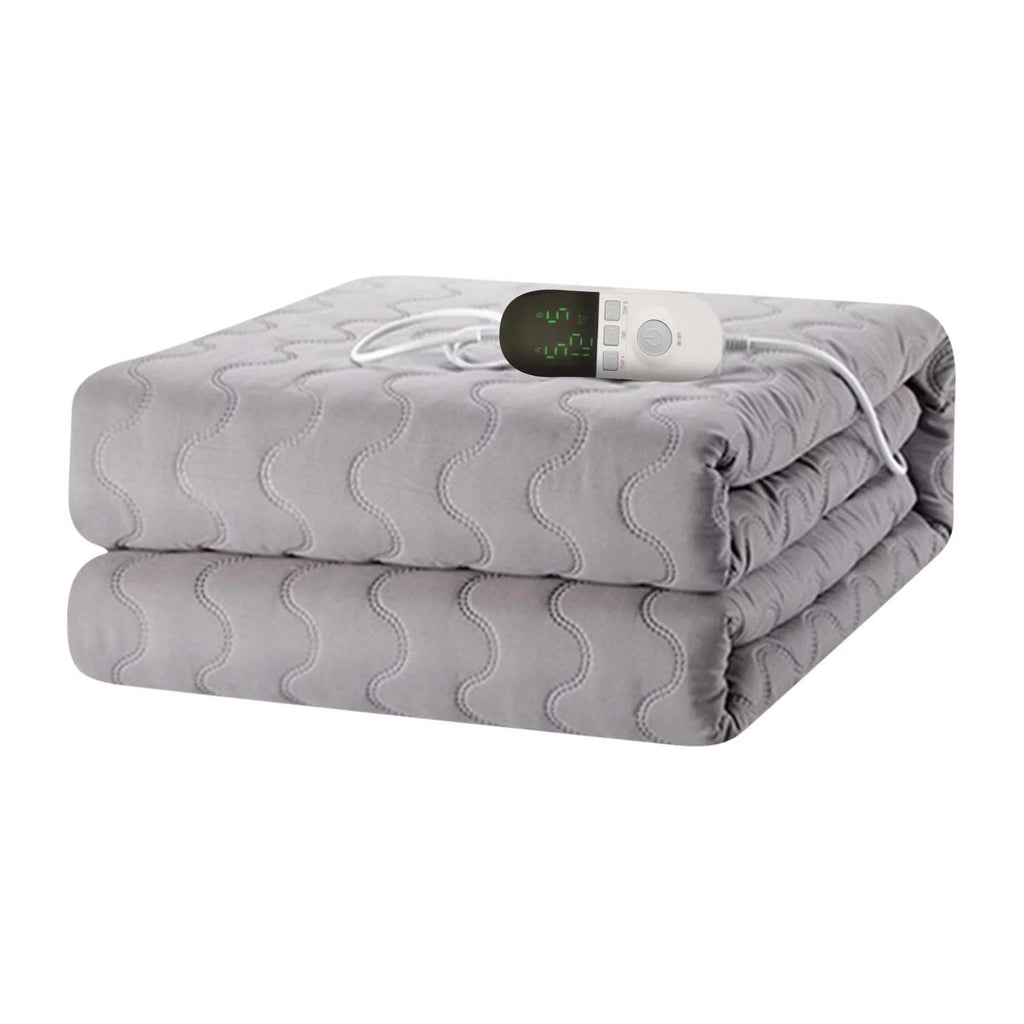 LnjYIGJ Heated Mattress Pad Single Control Easy Set And Fast Heating Technology Detachable Electric Heating Bed Toppers Electric Blankets