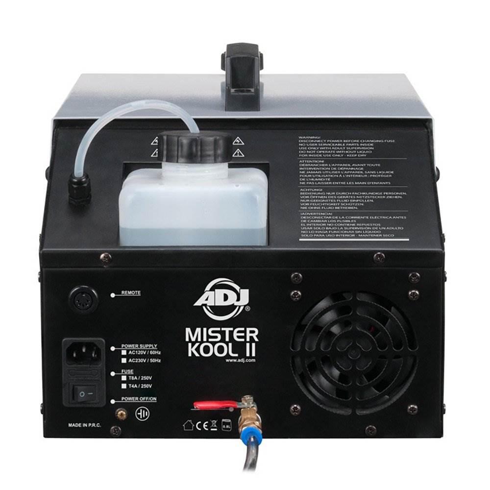 American DJ Mister Kool II Fog Machine (2) &amp; HDF 1 Gallon Fog/Smoke Juice (2)