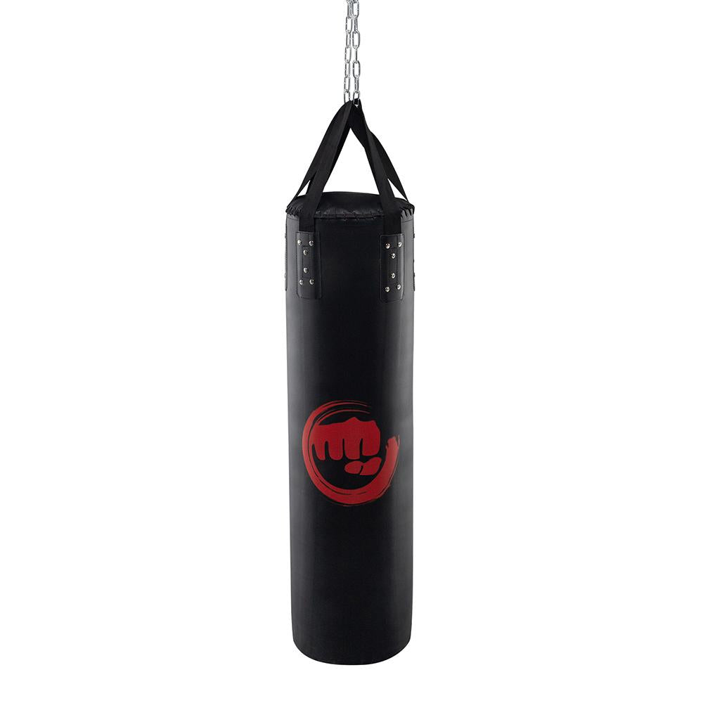 Suzicca Punching Bag Filled Set , 47 x 14 inches Boxing Hanging Heavy Bag for Kickboxing Fitness Training Muay Thai MMA, Martial Arts, Home Gym