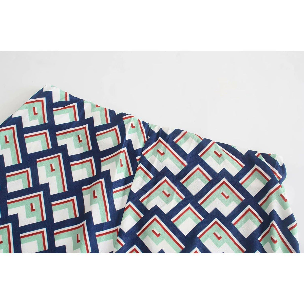 high waist fluid summer baggy pants