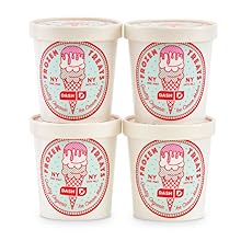 Deluxe Gelato & Ice Cream Maker - HomeMade Dessert Maker with One-Touch Churning - Space-Saving  & Easy to Clean - 2 Quarts, Aqua