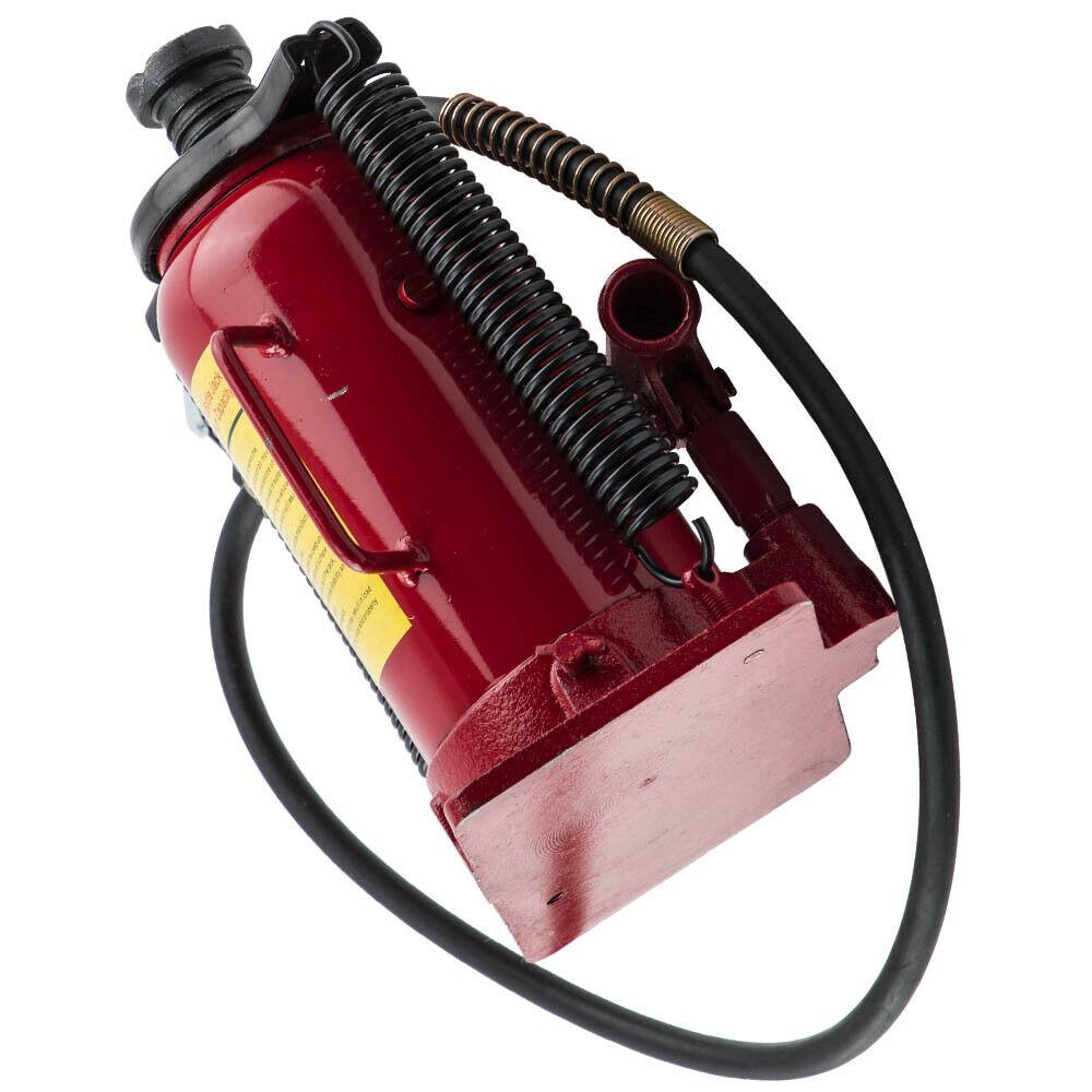 20 Ton Air Manual Pneumatic Hydraulic Low Profile Bottle Jack Auto Repair Tool