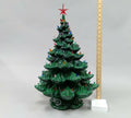 21 Atlantic Mold Green Ceramic Multi Color Light-Up Christmas Tree