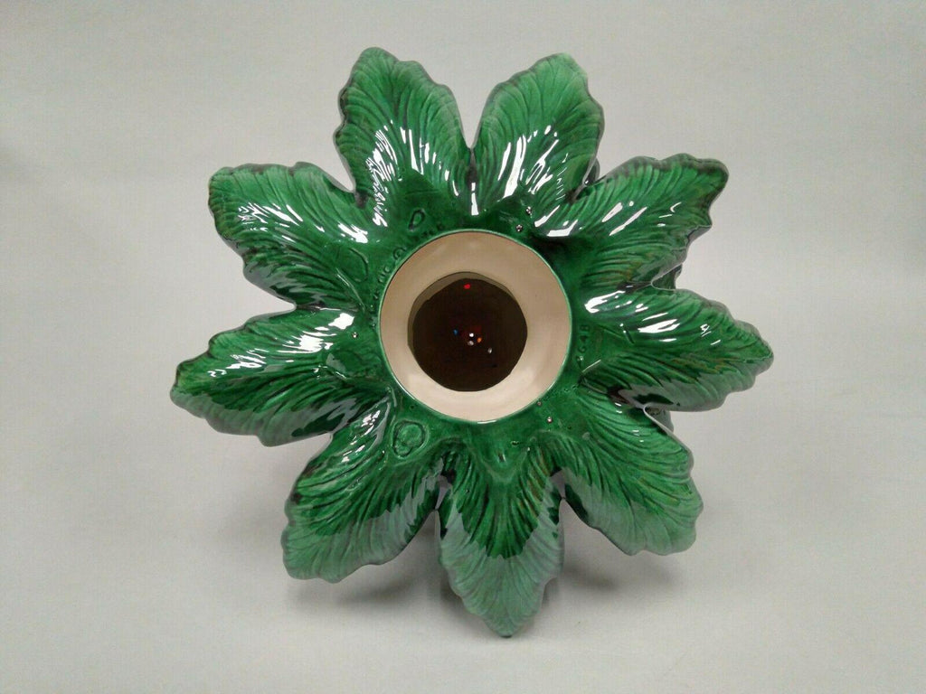 21 Atlantic Mold Green Ceramic Multi Color Light-Up Christmas Tree