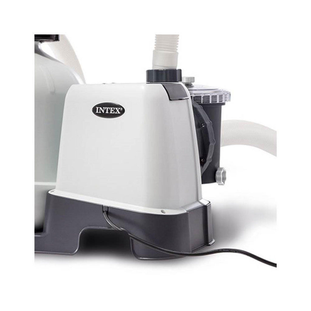 intex 2800 gph above ground pool sand filter pump and automatic pool vacuum