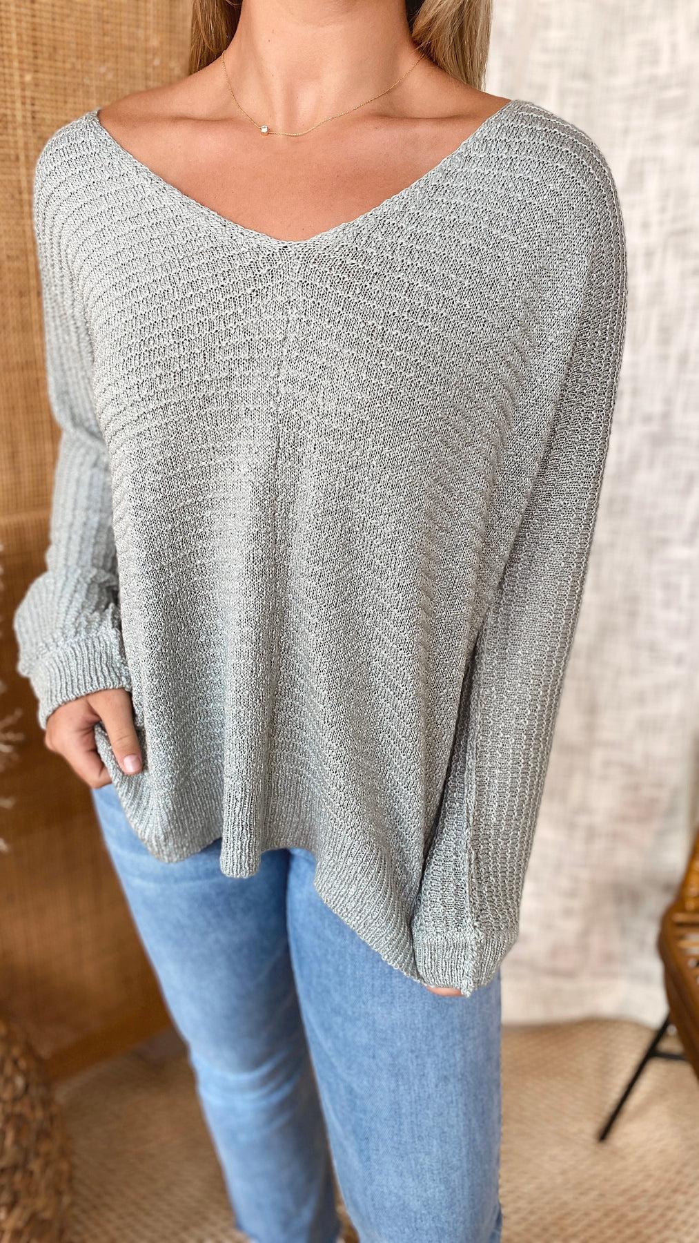 The Mint Moment Sweater