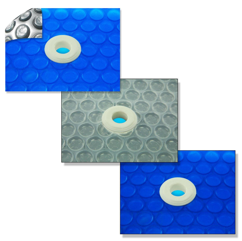 16' x 32' oval swimming pool solar blanket 800, 1200 and 1600 series w grommets
