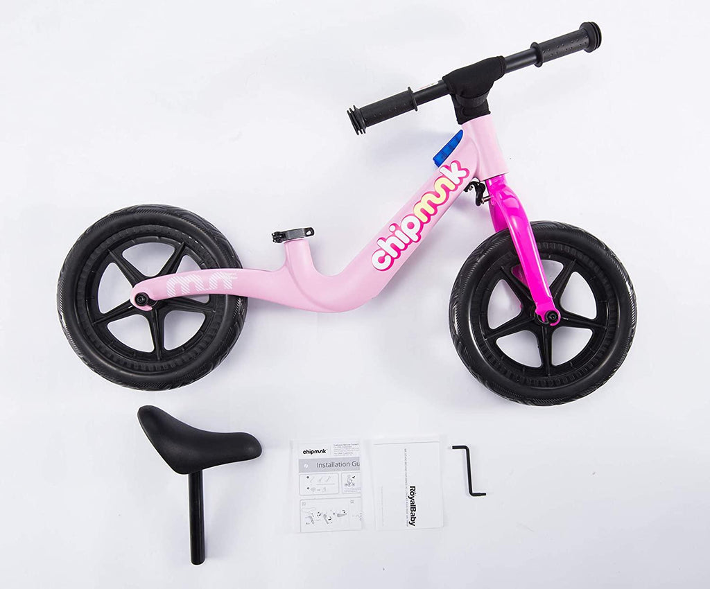 Chipmunk RoyalBaby Sport  Bike for 2 to 5 Years Boys and Girls, No Pedal WalBike with Lightweight Magnesium Frame, EVA or Airfilled Tire, Multicolor Available