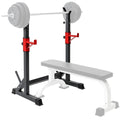 Squat Rack, Adjustable Height 32-64Inch Portable Dumbbell Racks Stand, Sturdy Steel Max Load 770 Lbs, Multi-Function Barbell Rack, Barbell Stand Weight Lifting Rack Gym