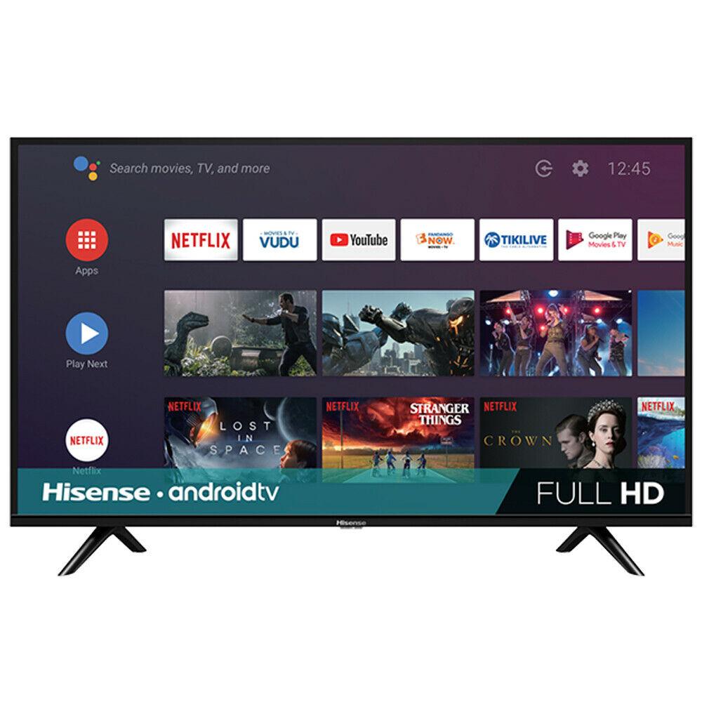 hisense 40 inch h55 series fhd full hd smart android tv with dts studio sound 40