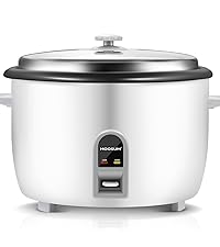 3-Cup Uncooked Rice Cooker Small - Ceramic Coating Non-Toxic Inner Pot, One-Touch Multifunction for Rice/Sauté/Yogurt, Dishwasher Safe, 1-3 People Size,  Steel