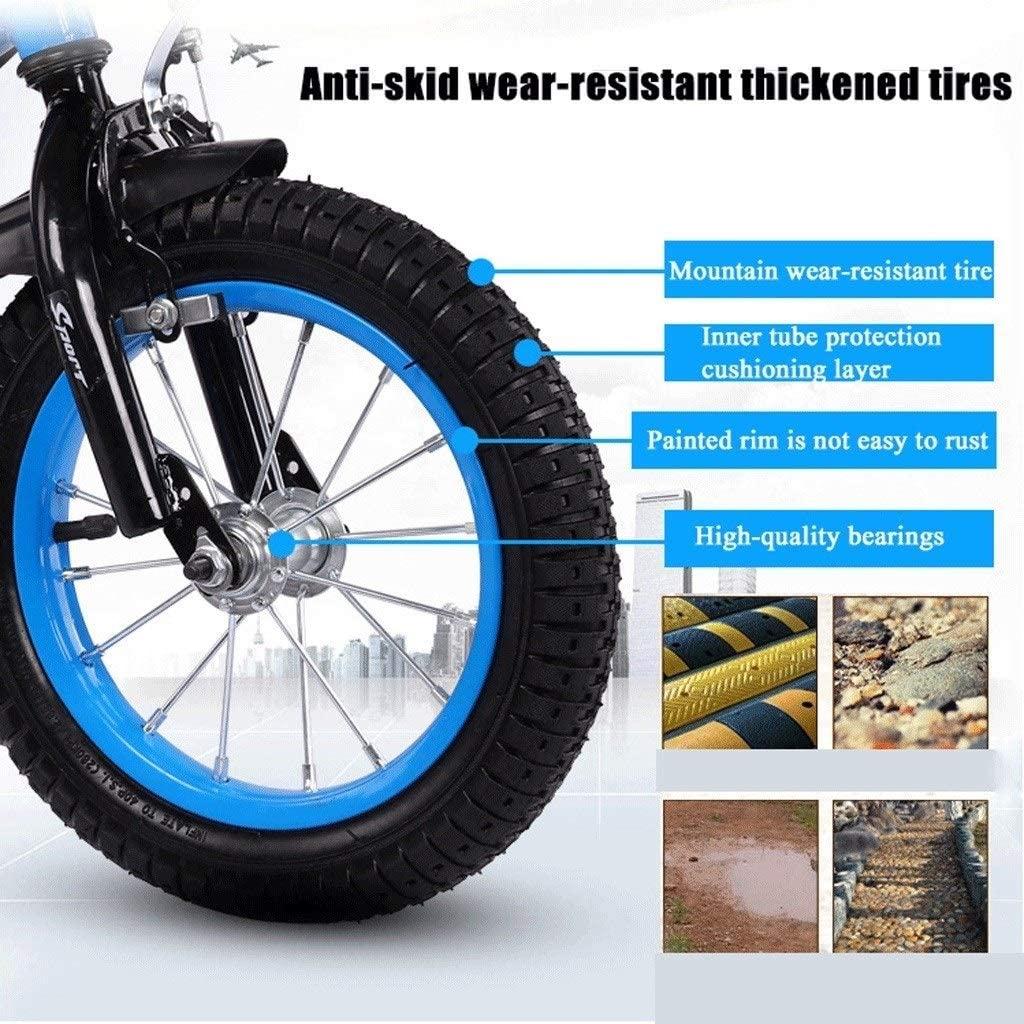 JLFSDB Kids Bike BMX Bike for Kids Boys Girls Bicycle Kids Bike Bicycle with Training Wheels Hand Brakes Children Unisex Toddler Bikes for Girls Boys Ages 2-9 Years Old,3 Colours, 12”, 14”, 16”, 18”