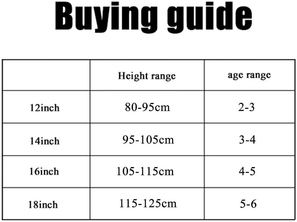 JLFSDB Kids Bike BMX Bike for Kids Boys Girls Bicycle Kids Bike Bicycle with Training Wheels Hand Brakes Children Unisex Toddler Bikes for Girls Boys Ages 2-9 Years Old,3 Colours, 12”, 14”, 16”, 18”