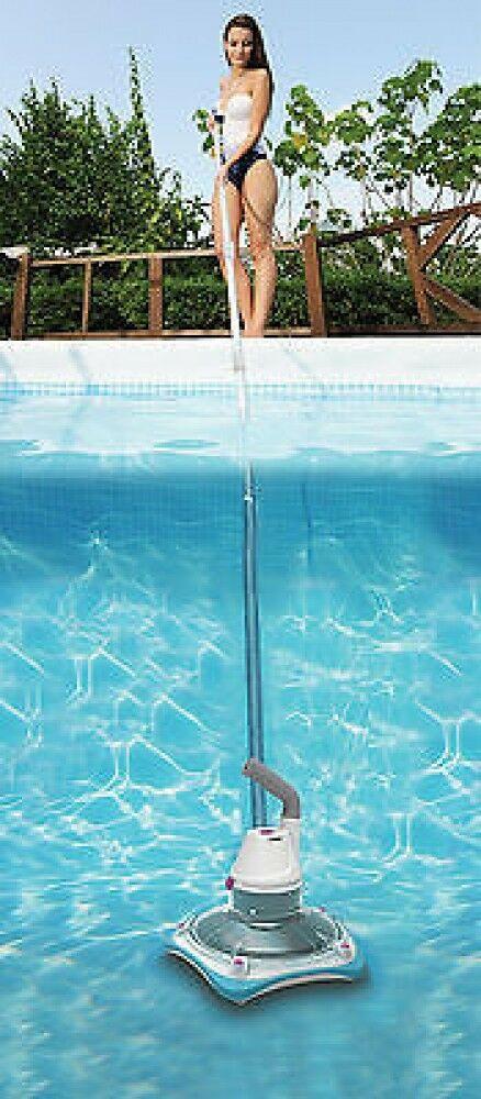 telsa 80 rechargeable above ground swimming pool &amp; spa battery operated vacuum