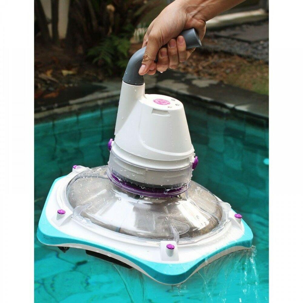 telsa 80 rechargeable above ground swimming pool &amp; spa battery operated vacuum