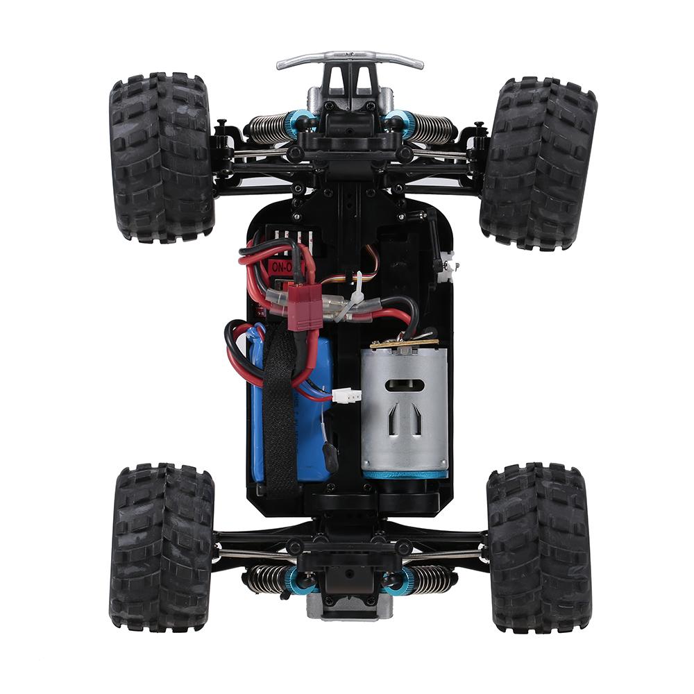 WLtoys A979-B 2.4G 1/18 RC Car 4WD 70KM/H High Speed Electric Full Proportional Big Foot Truck RC Crawler RTR