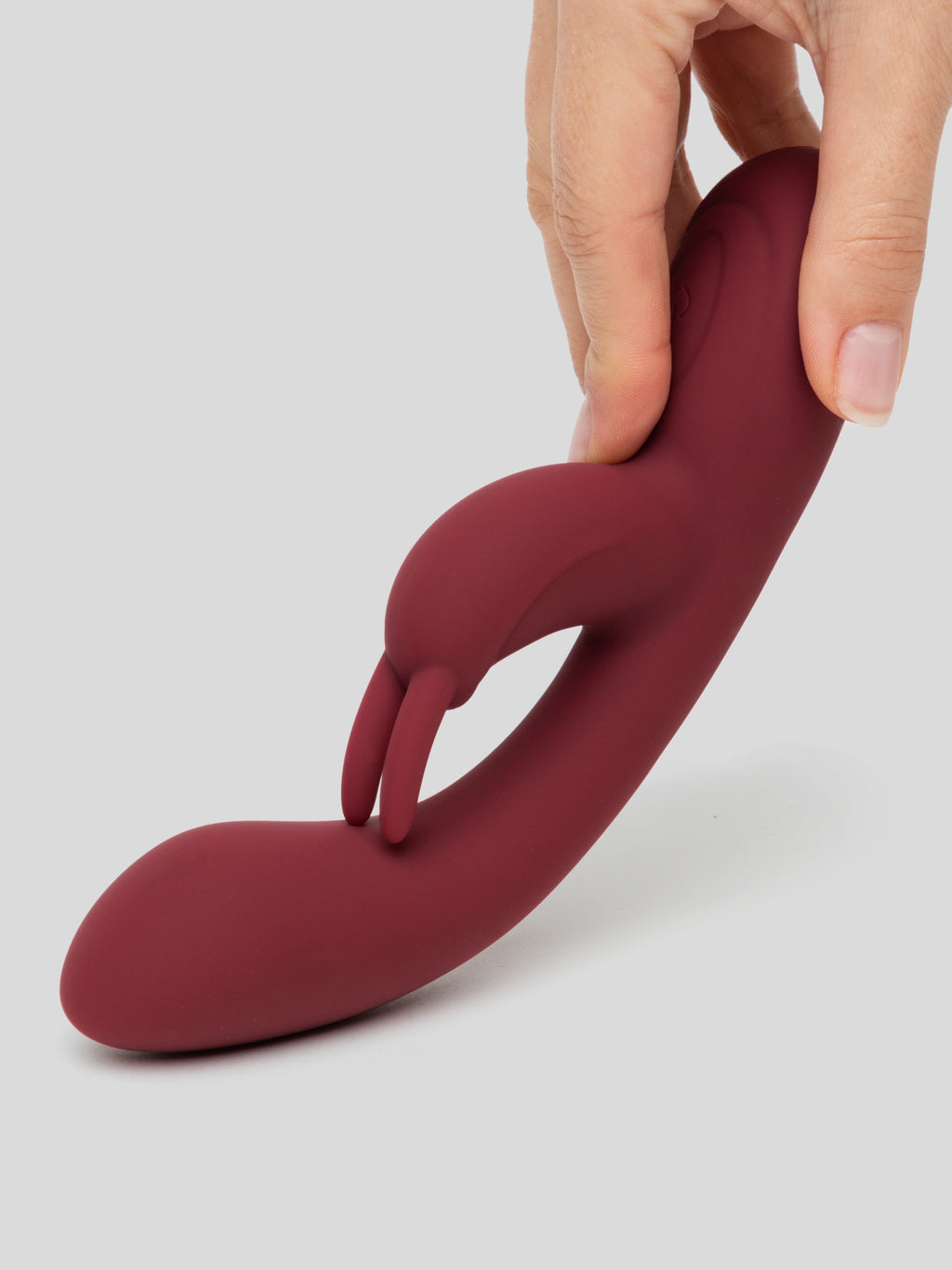 Lovehoney Rabbit Royale Rechargeable Silicone Rabbit Vibrator, Red