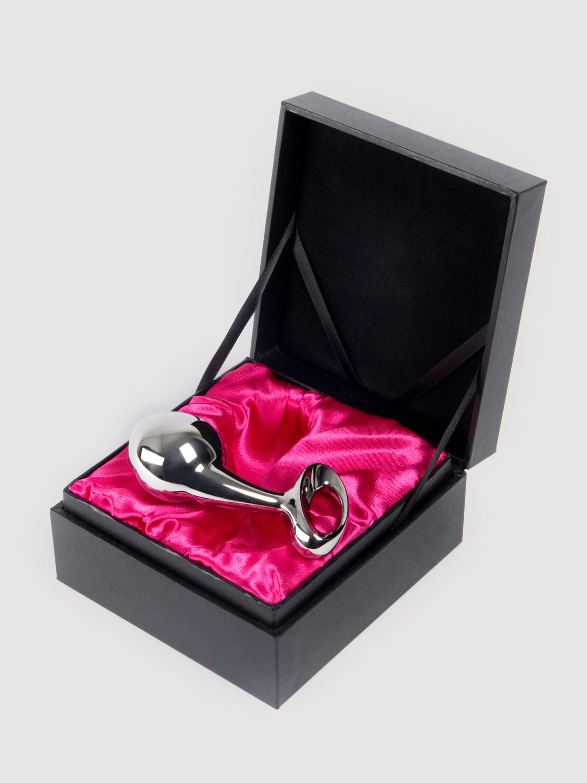 njoy Pure Plug Large Stainless Steel Butt Plug, Silver