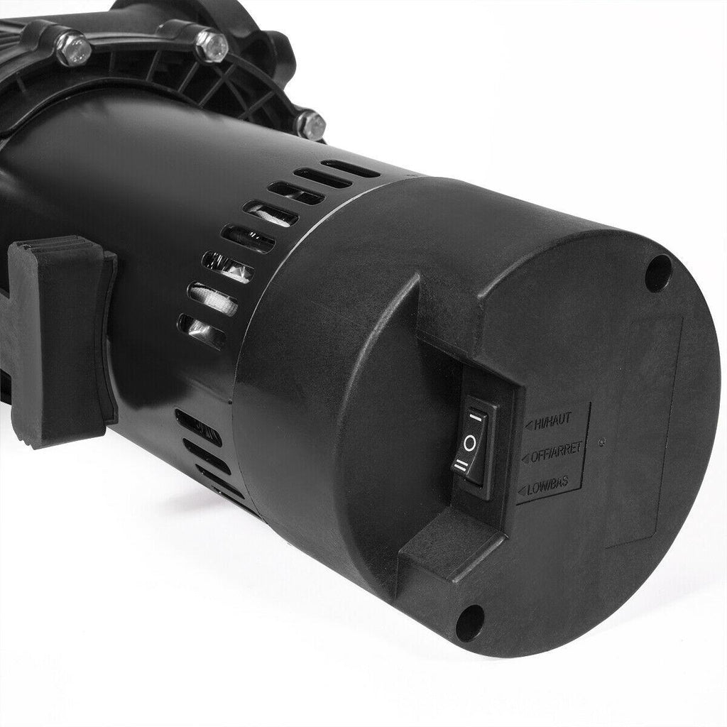dual speed 2hp high-flo inground swimming pool pump energy saving