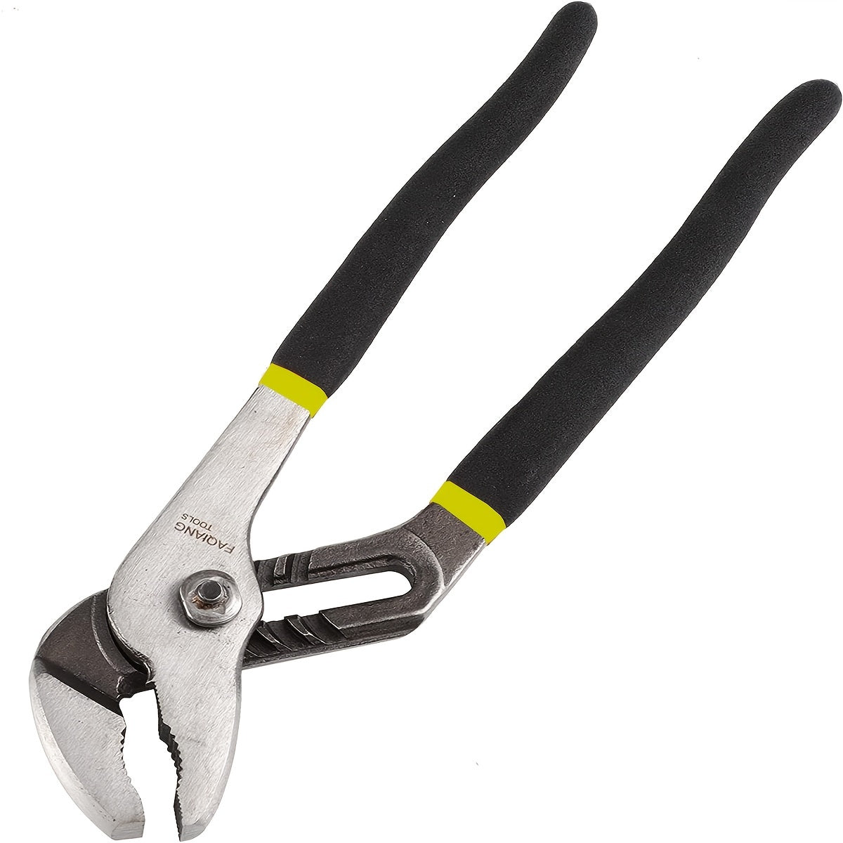 Generies Brands Straight Jaw Tongue And Groove Pliers,Water Pump Pliers Groove Joint Pliers,Carbon Steel,High-Visibility Handle (10 Inch)