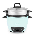 6-Cup (Cooked) / 1.5Qt. Rice & Grain Cooker (ARC-743-1NGBL), Light Blue