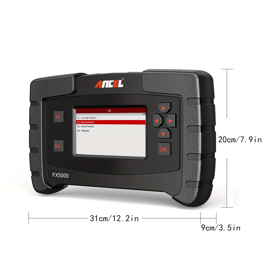 ANCEL FX5000 OBD2 Scanner Car Diagnostic Tool All System ABS Bleeding Oil Reset EPB Reset Automotive Scanner Lifetime Update