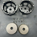 5 Pc Hubless Big Bore Truck Adapter Set Brake LaLarKit 3-13/16 - 4-15/16