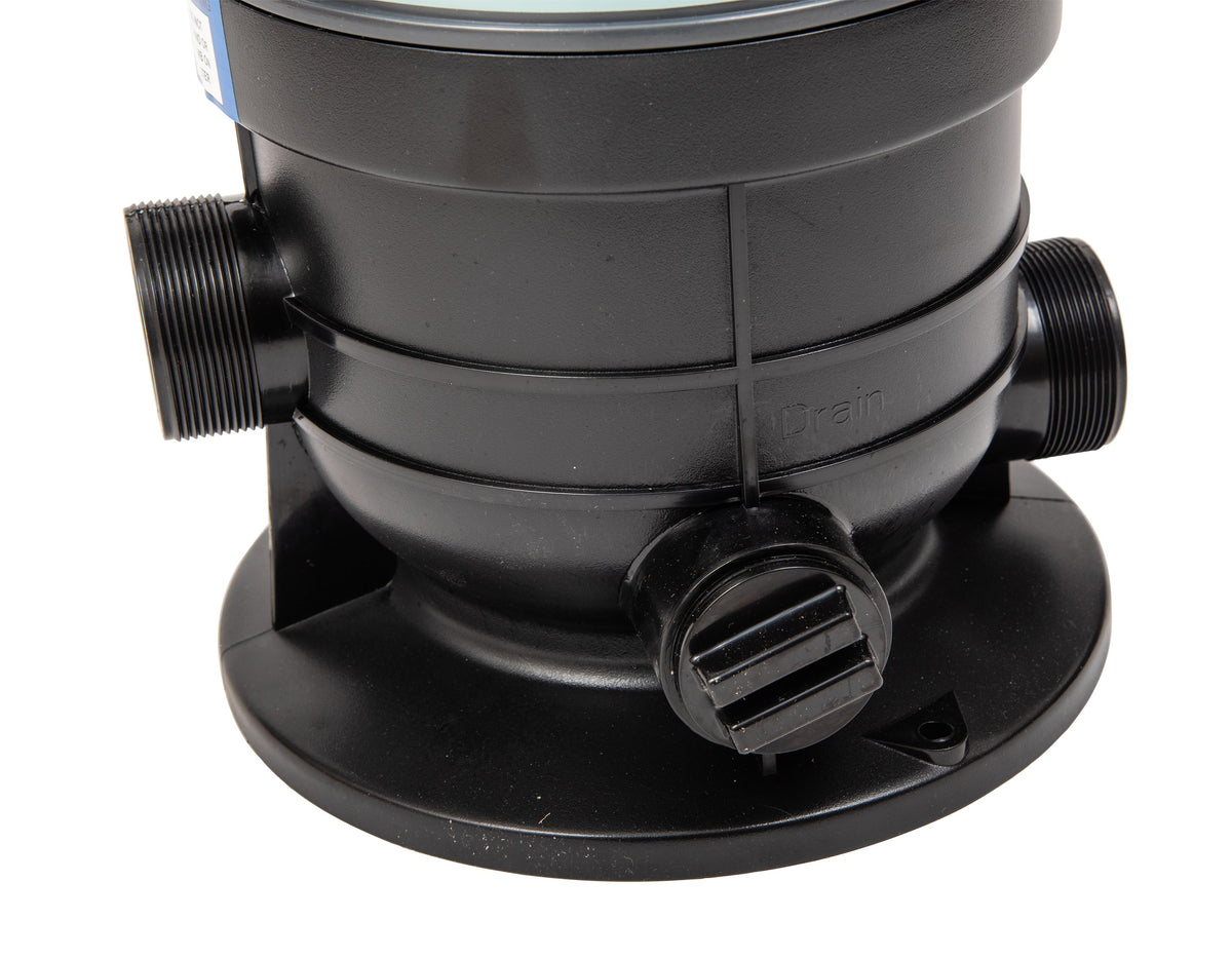 cartridge filter system with pressure gauge for swimming pools 90sf