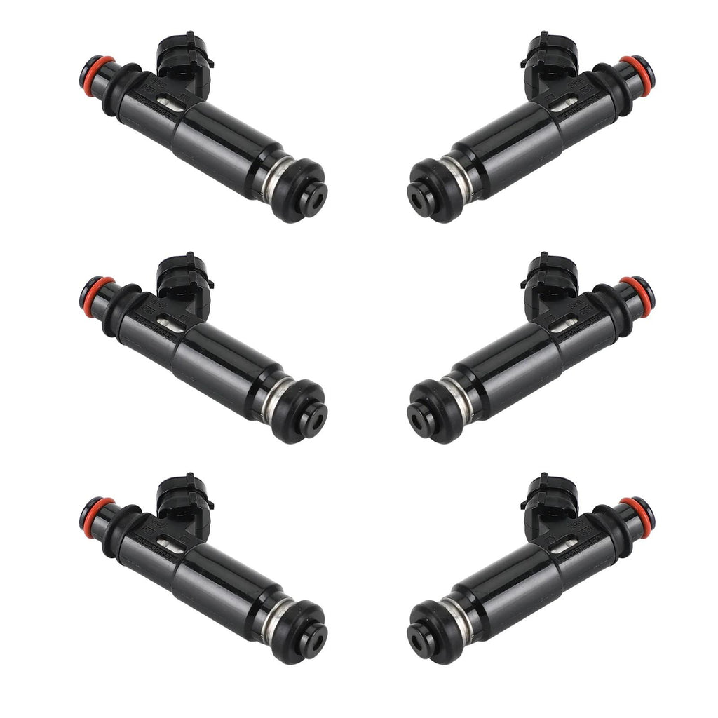 2003-2006 Mitsubishi Montero Pajero 3.8L V6  6PCS Fuel Injectors 195500-4370 Generic