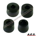 Coats Snap-On Low-Taper Wheel r Cone Set 4pc For 28mm Shaft