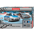 Carrera Speed Patrol  Car Set with Lamborghini Huracan LP 610-4 Avio Car and Porsche 911 Polizei Car