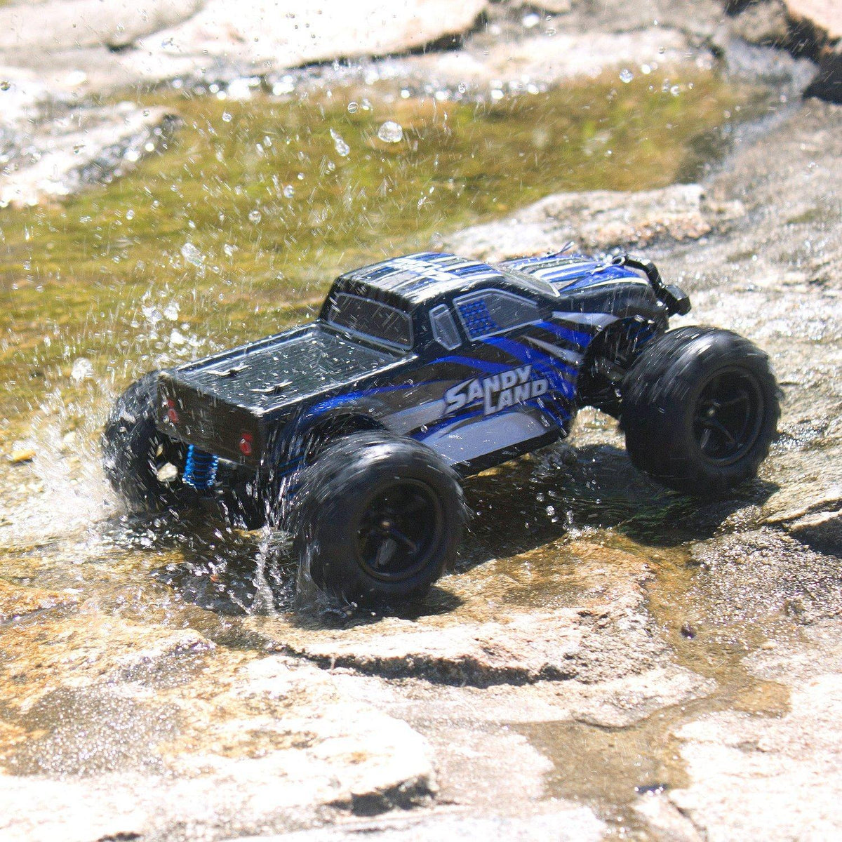 IMDEN Remote Control Car, Terrain RC Cars, Electric Remote Control Off Road Monster Truck, 1:18 Scale 2.4Ghz Radio 4WD Fast 30 M