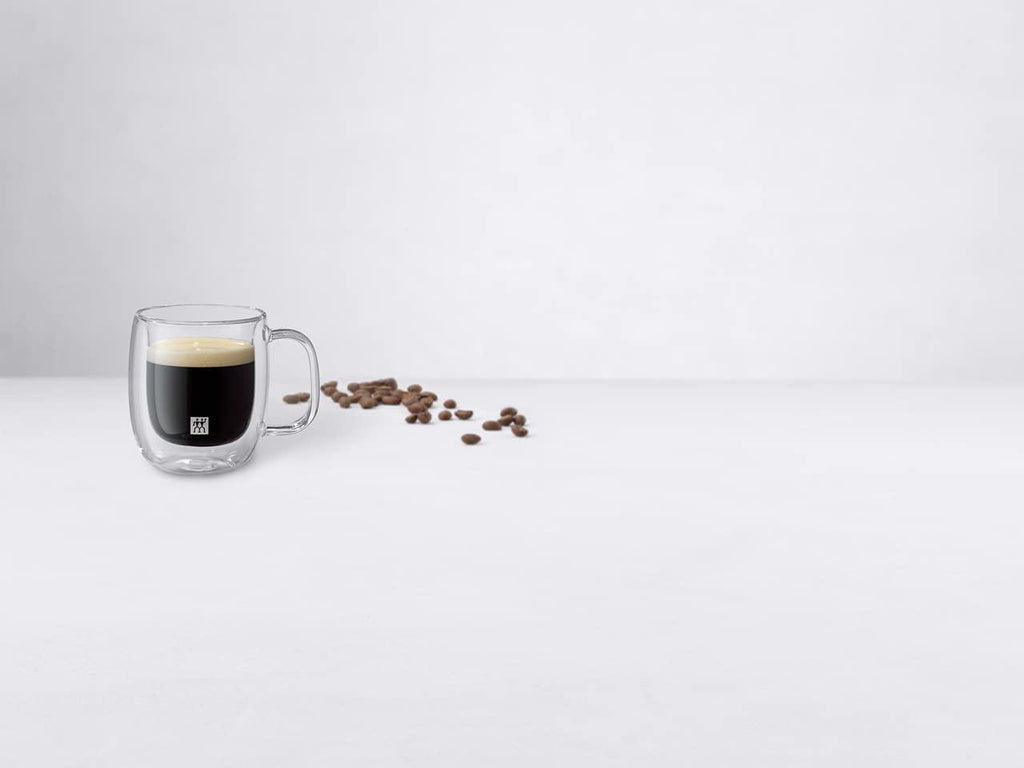 ZWILLING J.A. Henckels Double Espresso Cup Set, Clear