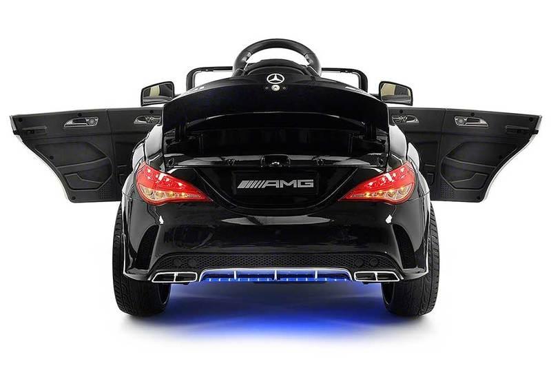 2023 Licensed Mercedes AMG 12V Battery Ride on Toy Car w/ Dining Table, LED Lights, Openable Doors