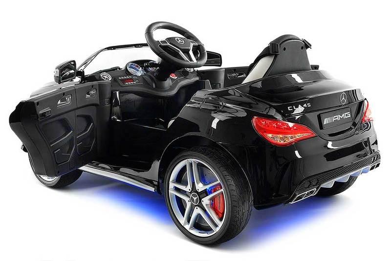 2023 Licensed Mercedes AMG 12V Battery Ride on Toy Car w/ Dining Table, LED Lights, Openable Doors
