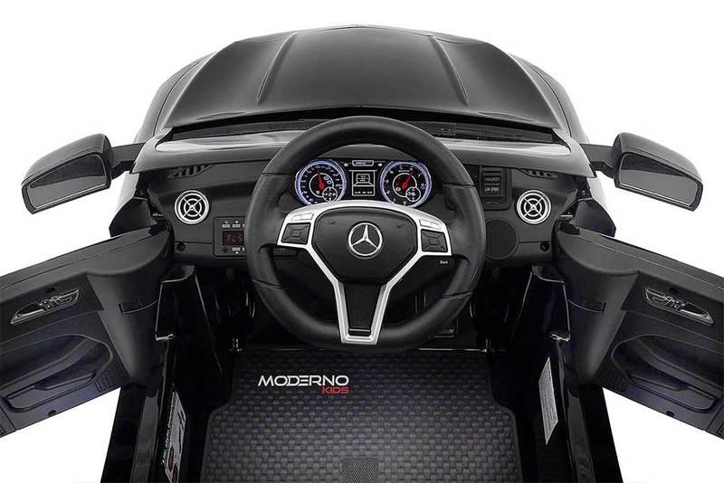 2023 Licensed Mercedes AMG 12V Battery Ride on Toy Car w/ Dining Table, LED Lights, Openable Doors