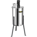 happybuy honey extractor bee honey extractor electric honeycomb spinner 2 two frame stainless steel beekeeping accessory (2 frame electric honey extractor)