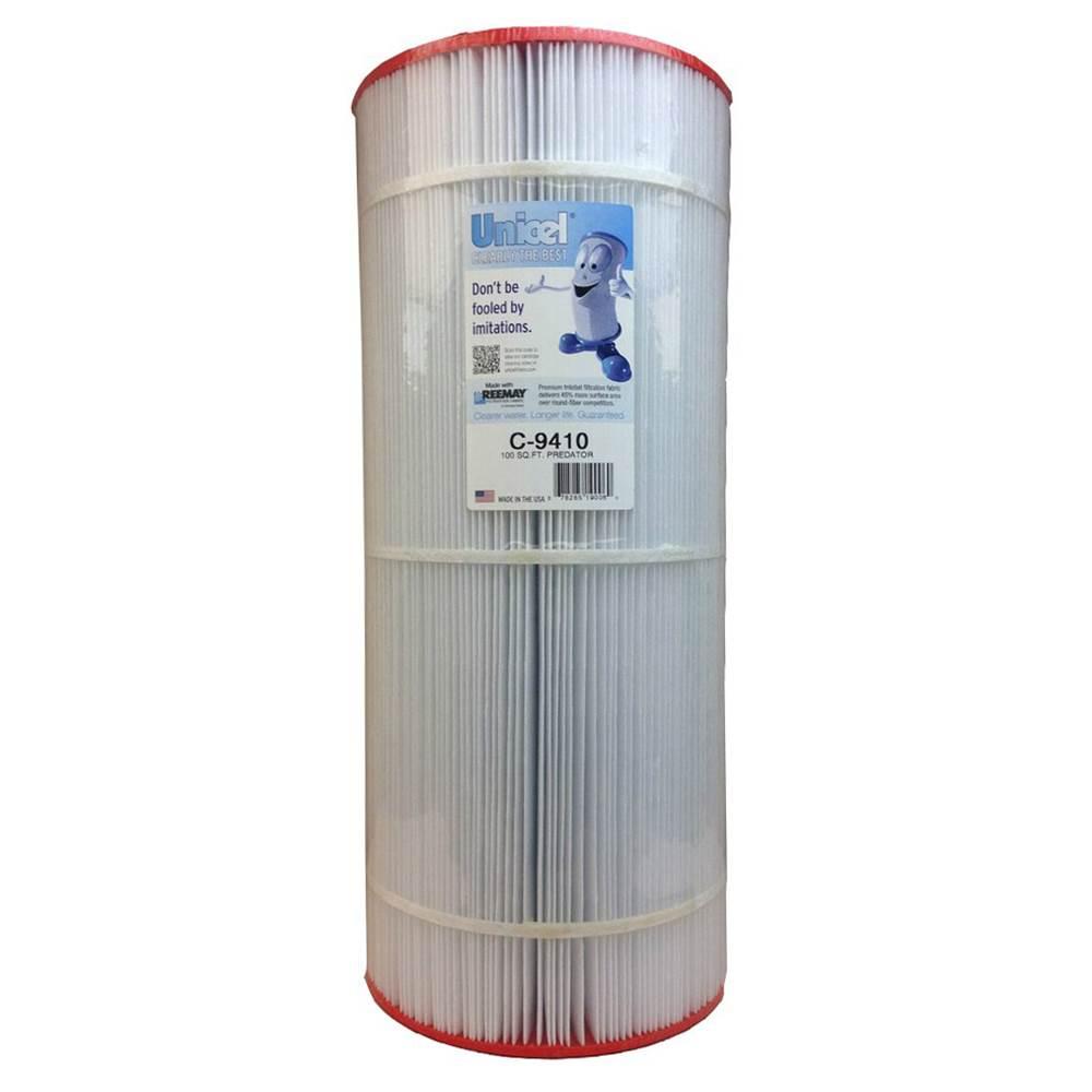 unicel 100 square feet sharp pleats swimming pool cartridge filter (10 pack)
