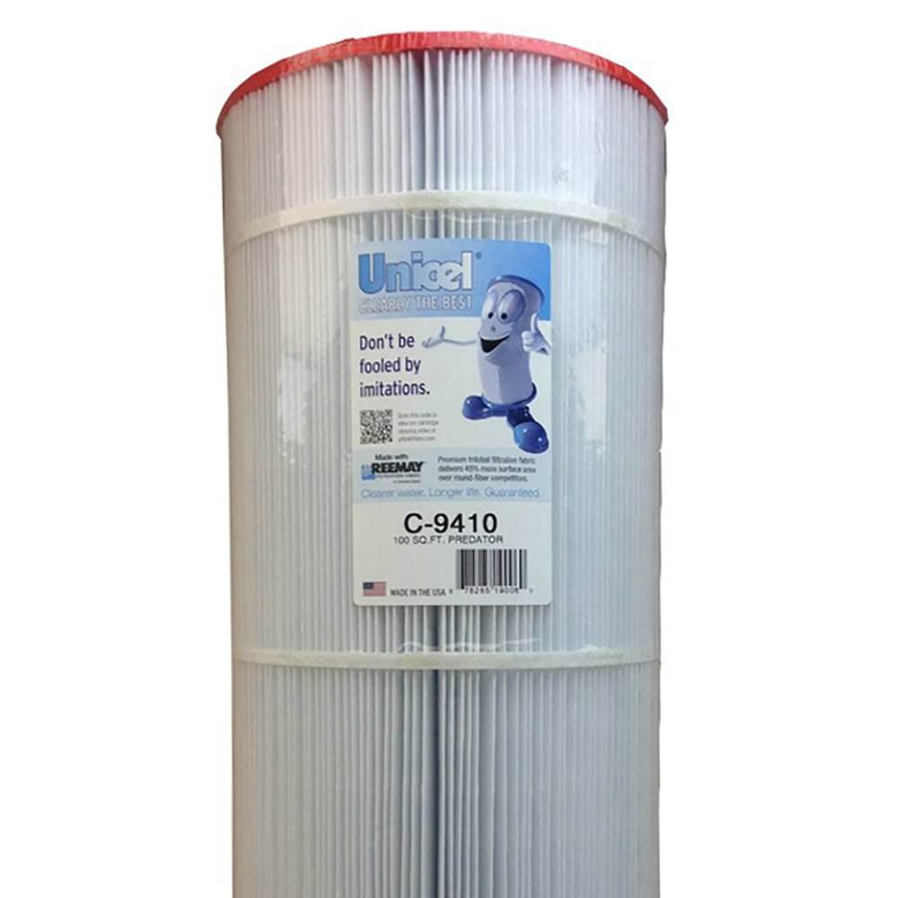 unicel 100 square feet sharp pleats swimming pool cartridge filter (10 pack)